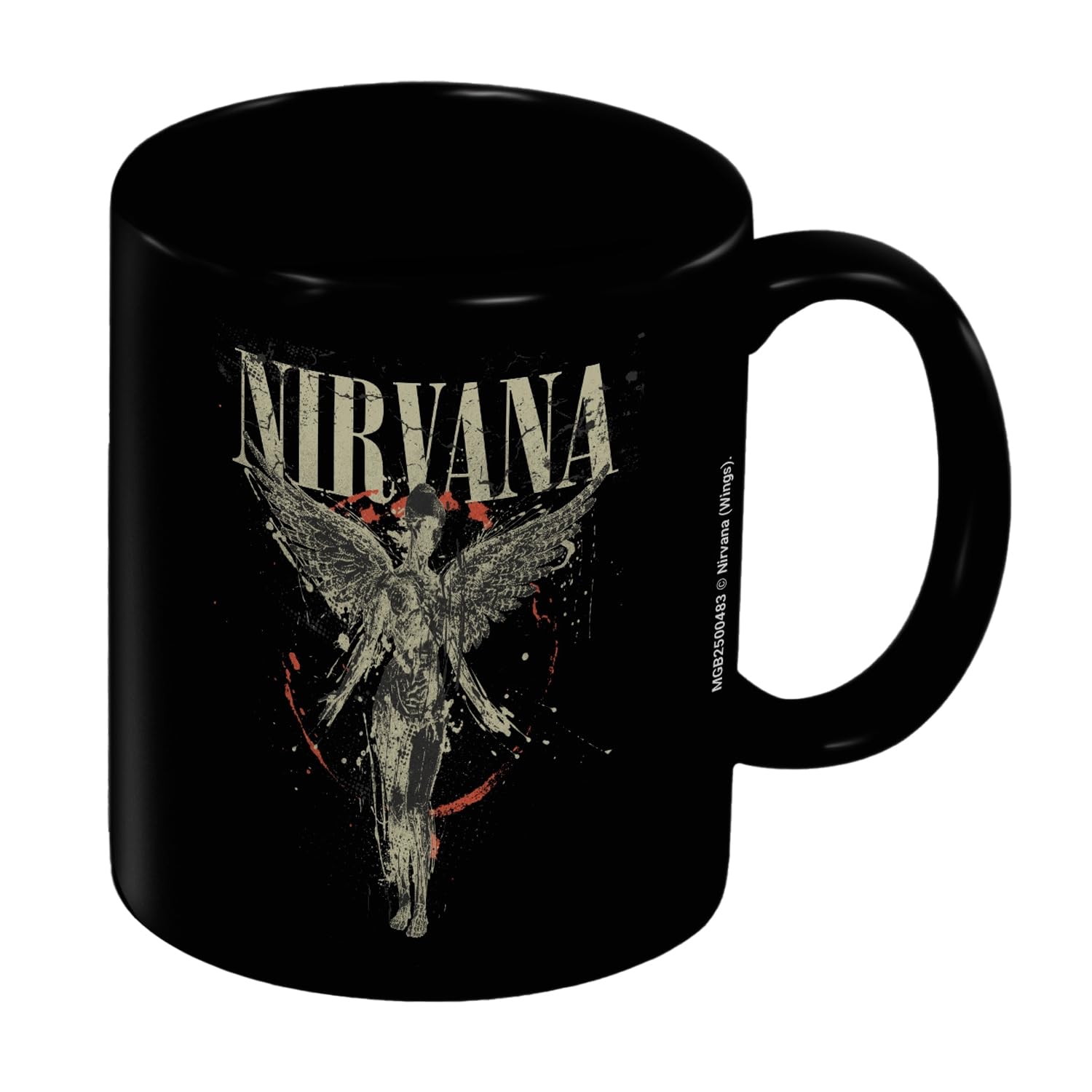 MUG Boxed Ceramic - MUSIC - Nirvana Wings