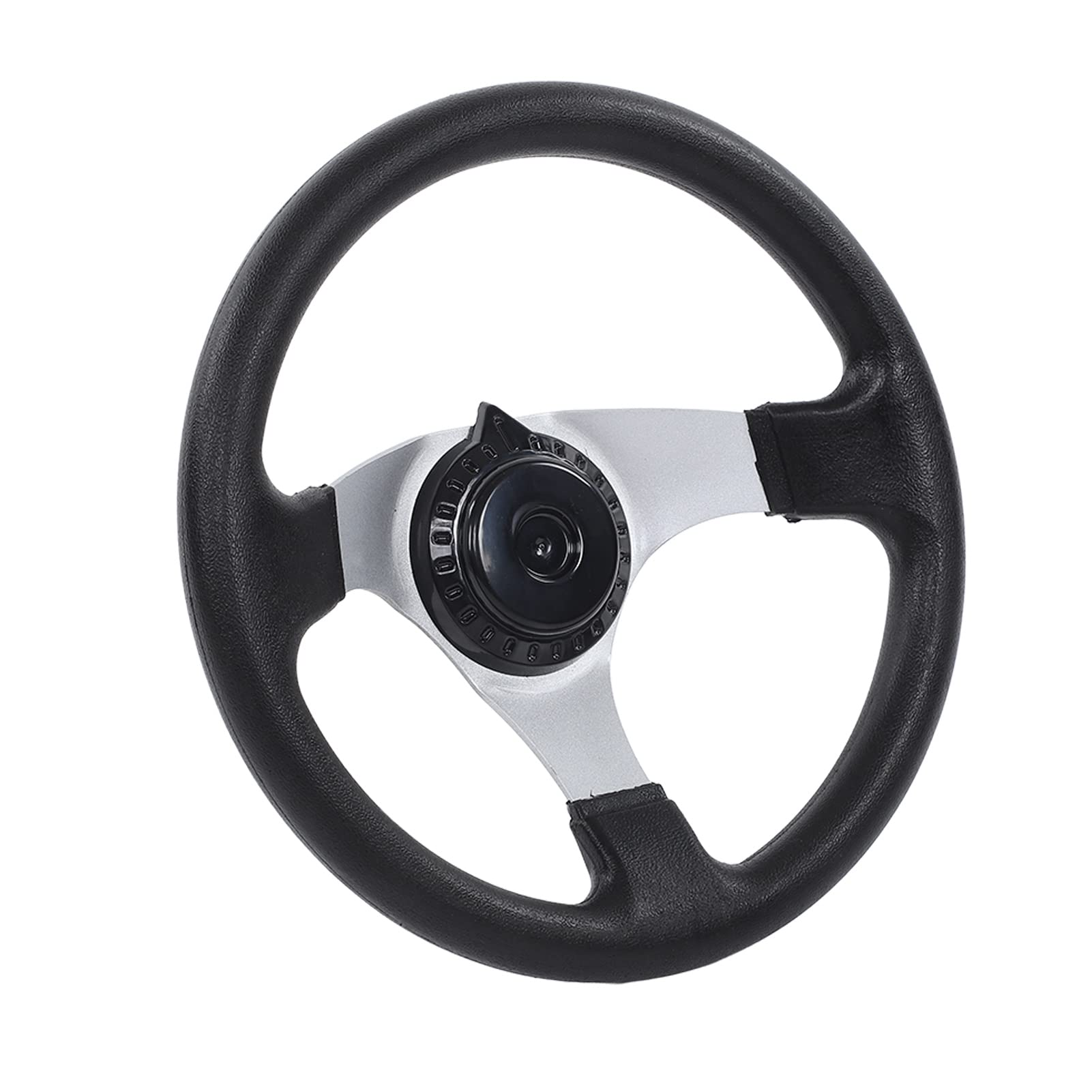 があります Qiilu Steering Wheel Carbon Fiber Steering Wheel Nappa Perforated