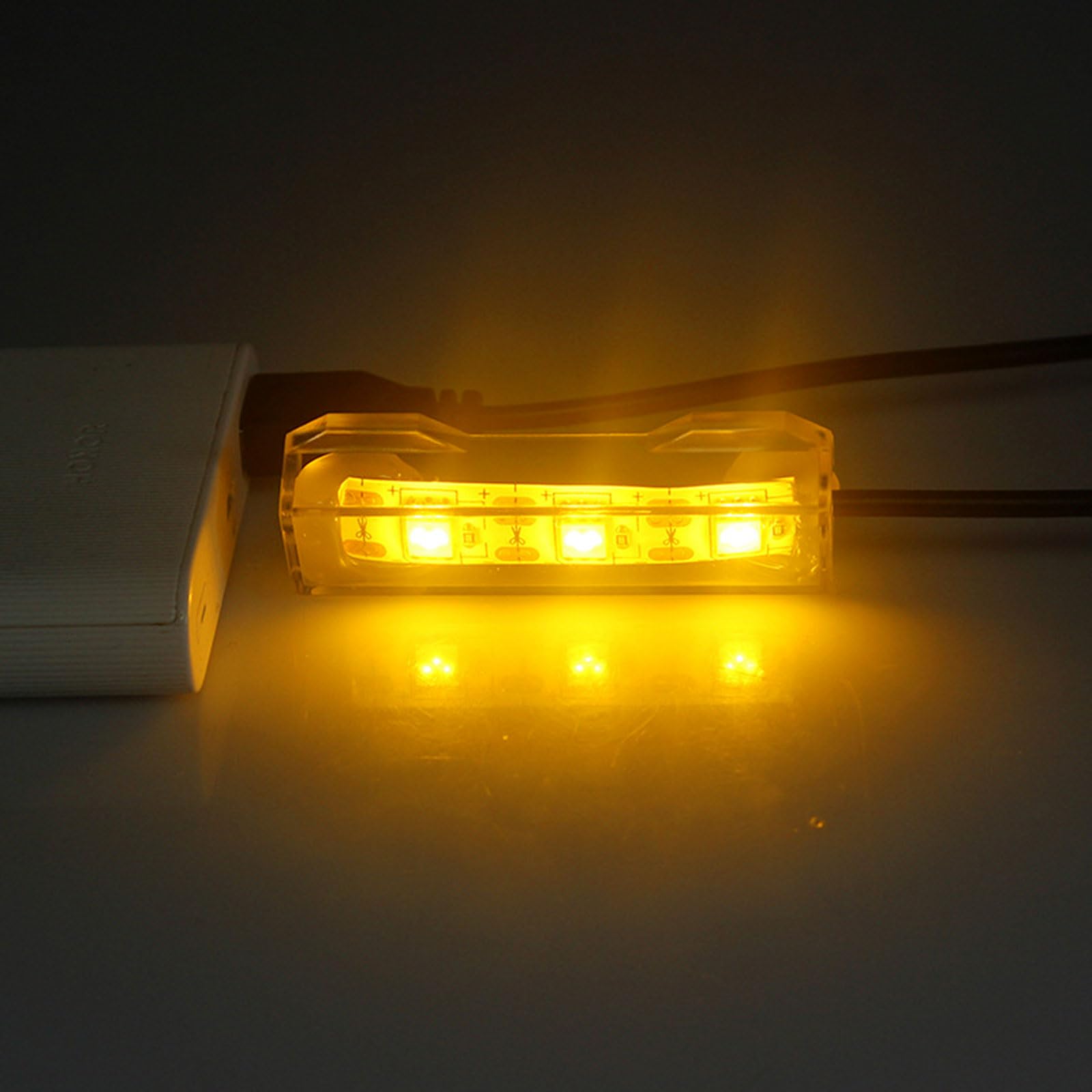 Flylin Lampa do akwarium, 4 szt., 5 V, USB, dekoracyjna lampa oświetleniowa LED, do akwarium, na biurko, akwarium do wewnątrz, do ogrodu wodnego (kolorowa)