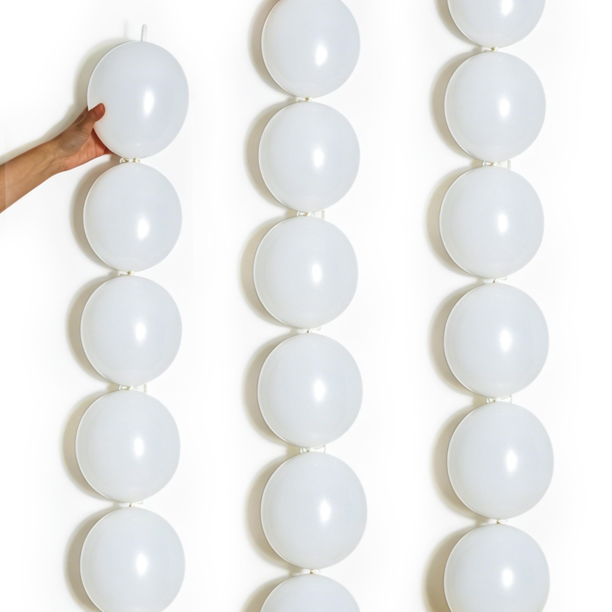 Amazon.com: 100 Pcs Quick Link Balloons White 6 inch, Latex