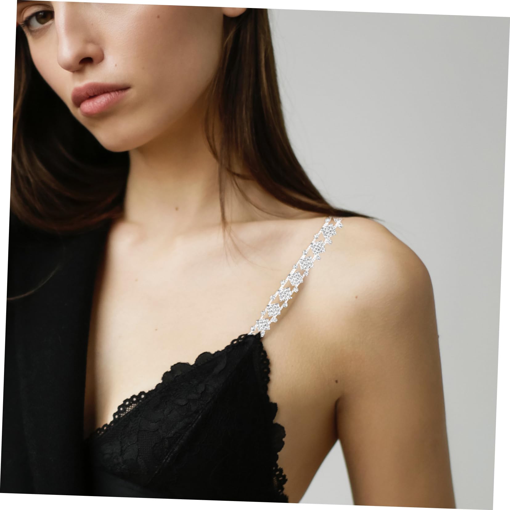 Beaupretty Rhinestones Invisibles Para Espalda Accesorios Elegantes Para Fiesta Novia