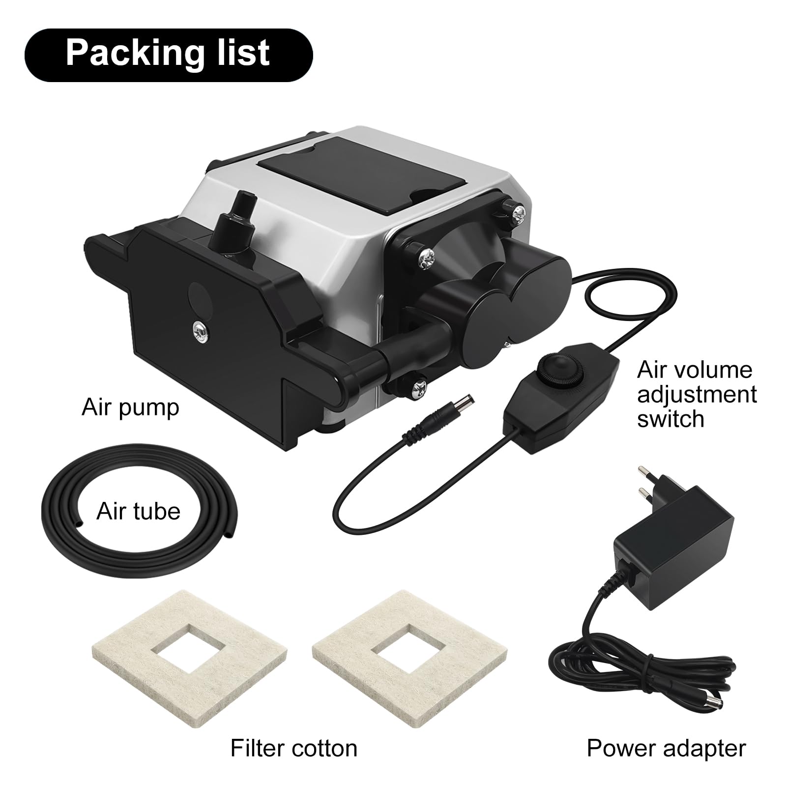 LASER TREE Air Assist, laserowa pompa wspomagająca do wycinarki laserowej i grawerki, regulowany przepływ powietrza 10-30 l/min do cięcia laserowego i grawerowania, gładkie krawędzie, 220V