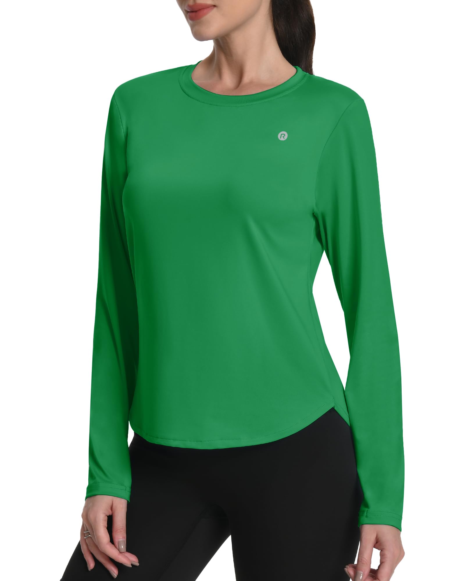 Runhit Women's Sun Shirt Long Sleeve UPF 50+ Sun Protection Lightweight Tops SPF Quick Dry Workout Hiking Rash Guard