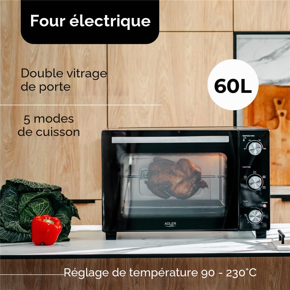 Adler ad_6028 AD 6028 Four de cuisson