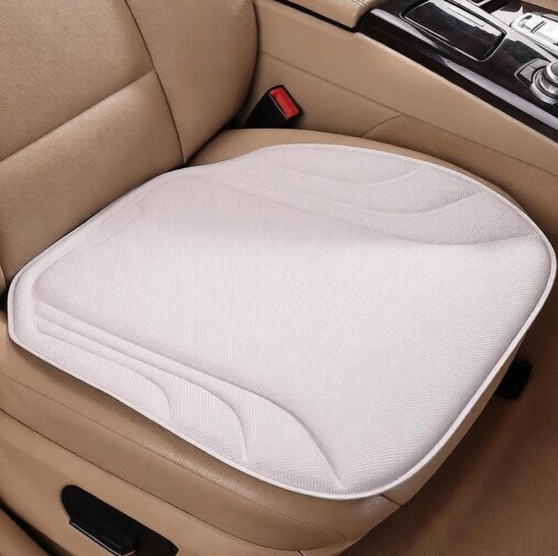 Coussin de siège pour Jeep Cherokee et Grand Cherokee L 4xe, protection avant blanche
