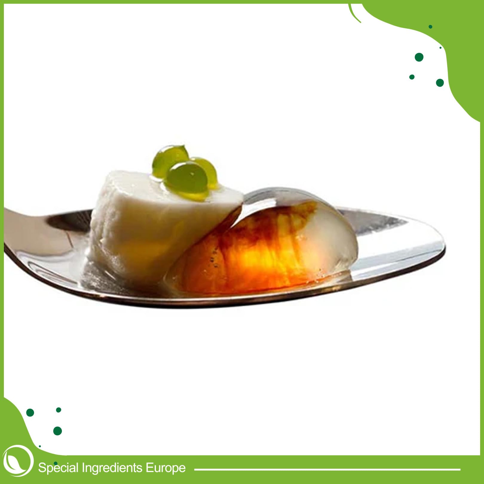 Special Ingredients Alginate De Sodium 250 gr Poudre, Qualité Supérieure, Extrait d'Algue, Épaississant, Émulsifiant et Améliorateur de Texture - 250 gramme