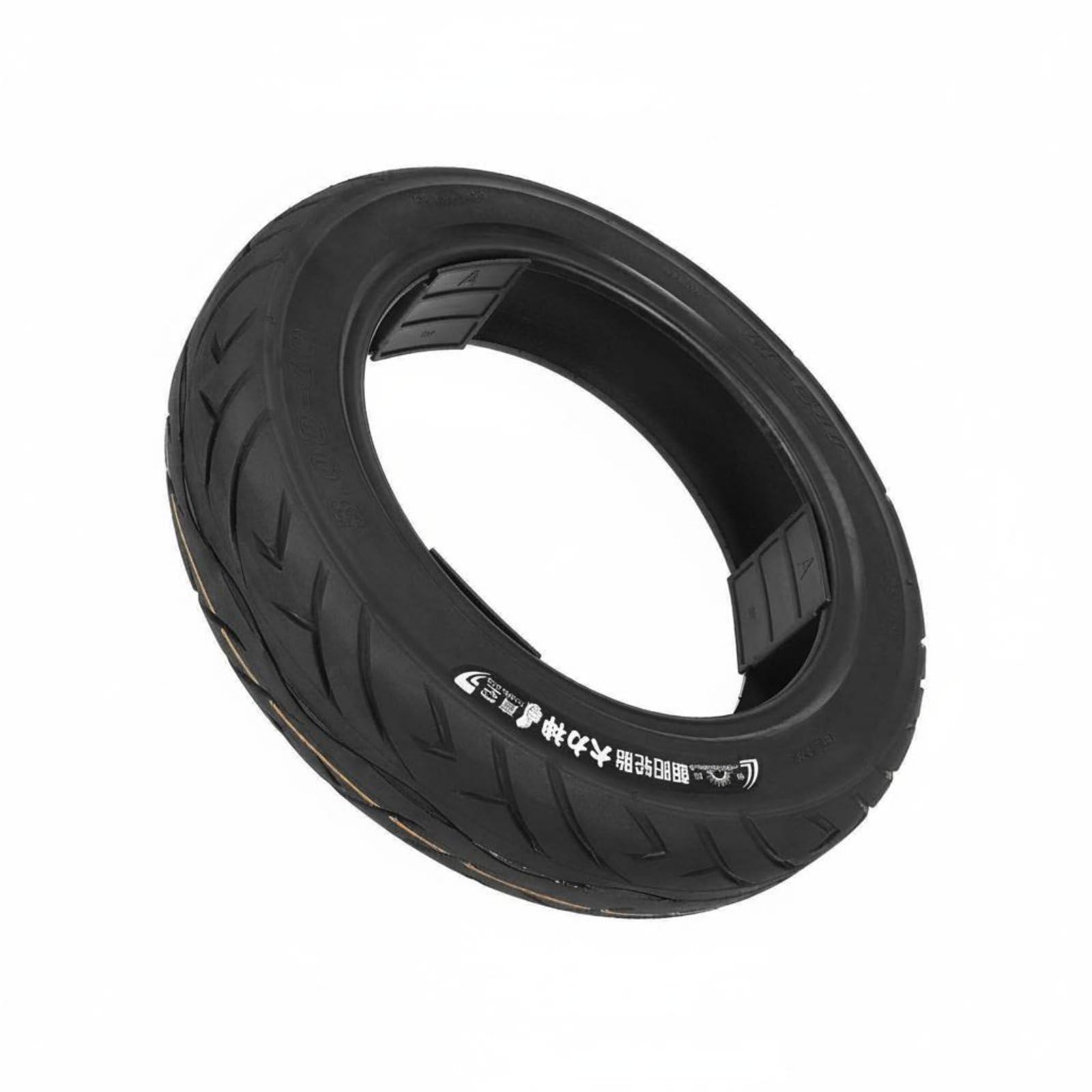 Neumático para Patinete Eléctrico Neumático Rueda Cubierta Llanta Tubeless de Caucho Resistente Menor Mantenimiento con Superficie de Tracción