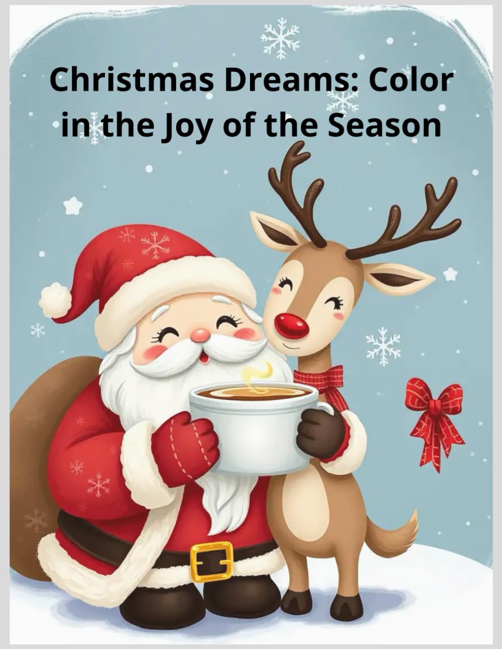 Christmas Dreams: A Kawaii Coloring Adventure of Holiday Joy of the season: Relax, Color, and Feel the Sweet Joy of the Holidays (Kawaii Adventures Coloring Series – Book 1)