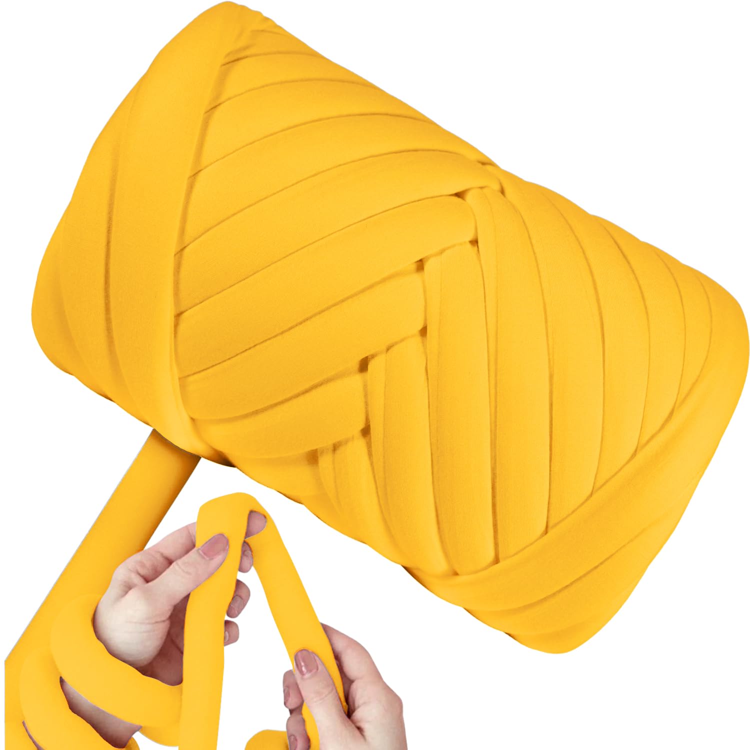 Maxee Dicke Wolle Garn 500g, Chunky Yarn XXL Wolle zum Handstricke, Sperrige Textilgarn zum häkeln für körbe, Decke, Kissen, Rucksack
