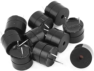 Aexit 10 Pieces Security & Surveillance Industrial Electronic Continuous Sound Buzzer DC Horns & Sirens 3V 12mmx9mm