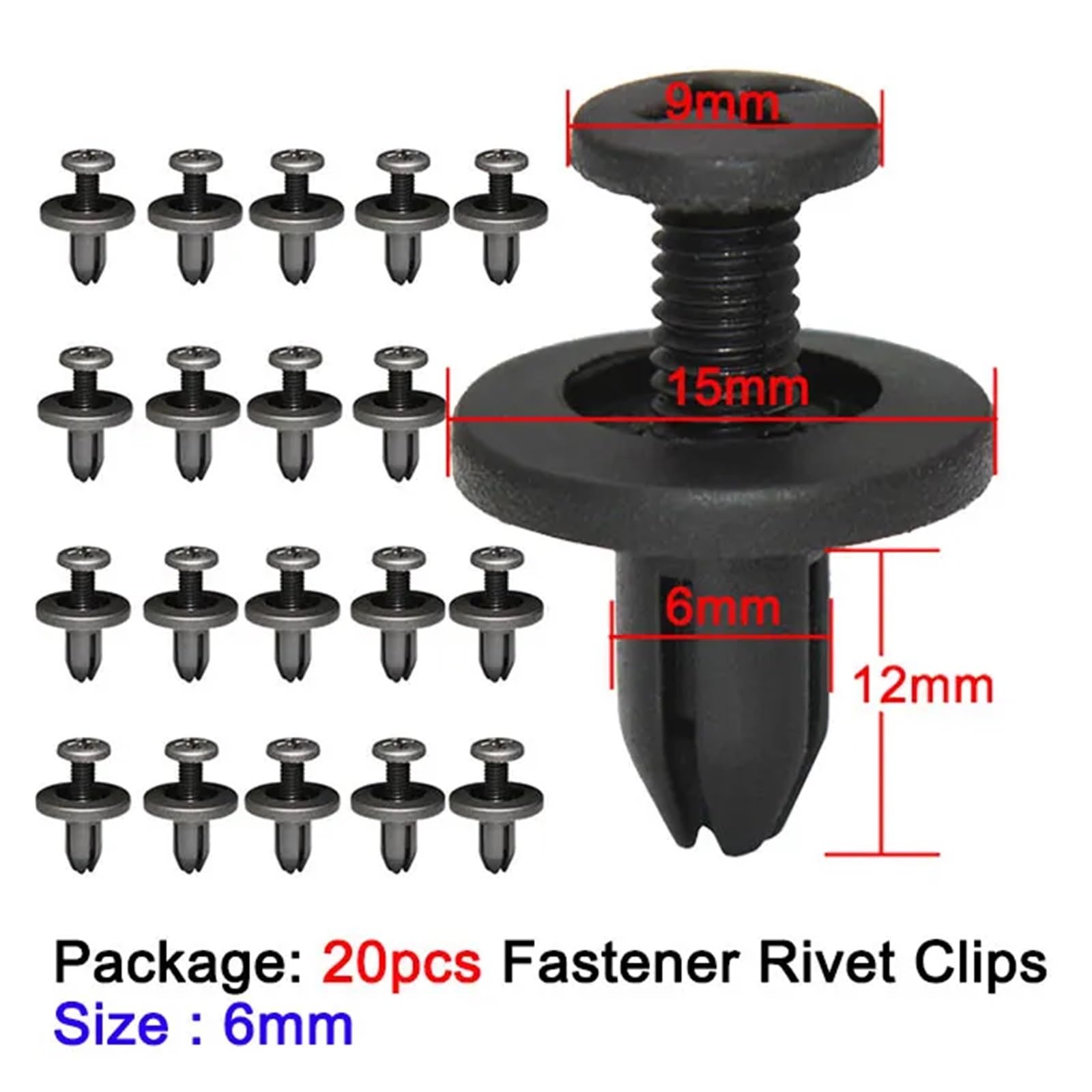 (4 of Pack) 48-54-0100 M12 Rivet Tool Retention Nose Fits For Milwaukee 2550 M12 Rivet Tool - Mandrel Sizes 3/32, 1/8, 5/32, 3/16 inch