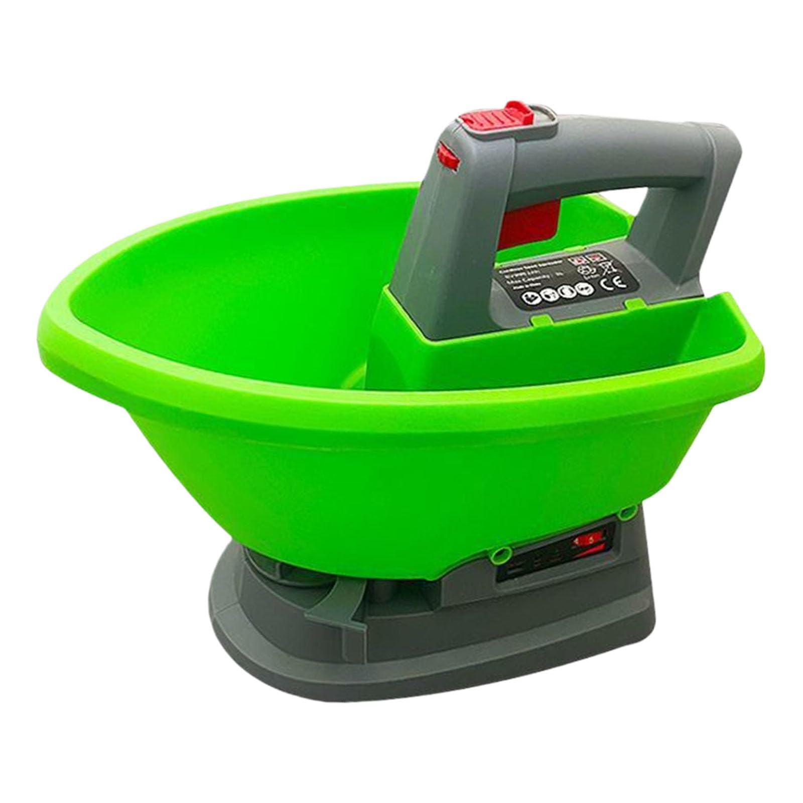 Épandeurs de semis électriques portatifs - Grande capacité de 2863,3 g - Longue durée de vie de la batterie de 4 heures pour une plantation efficace de jardin - Épandeurs à longue batterie