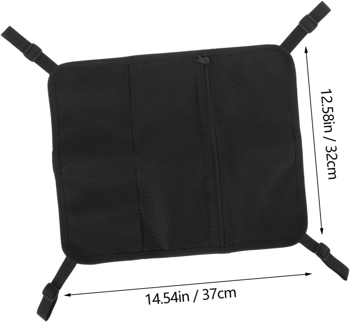 WOONEKY Paddleboard Mesh Storage Bag Waterproof Deck Organizer Pouch with Buckle for Surfboard and Kayak Water Sports Equipment