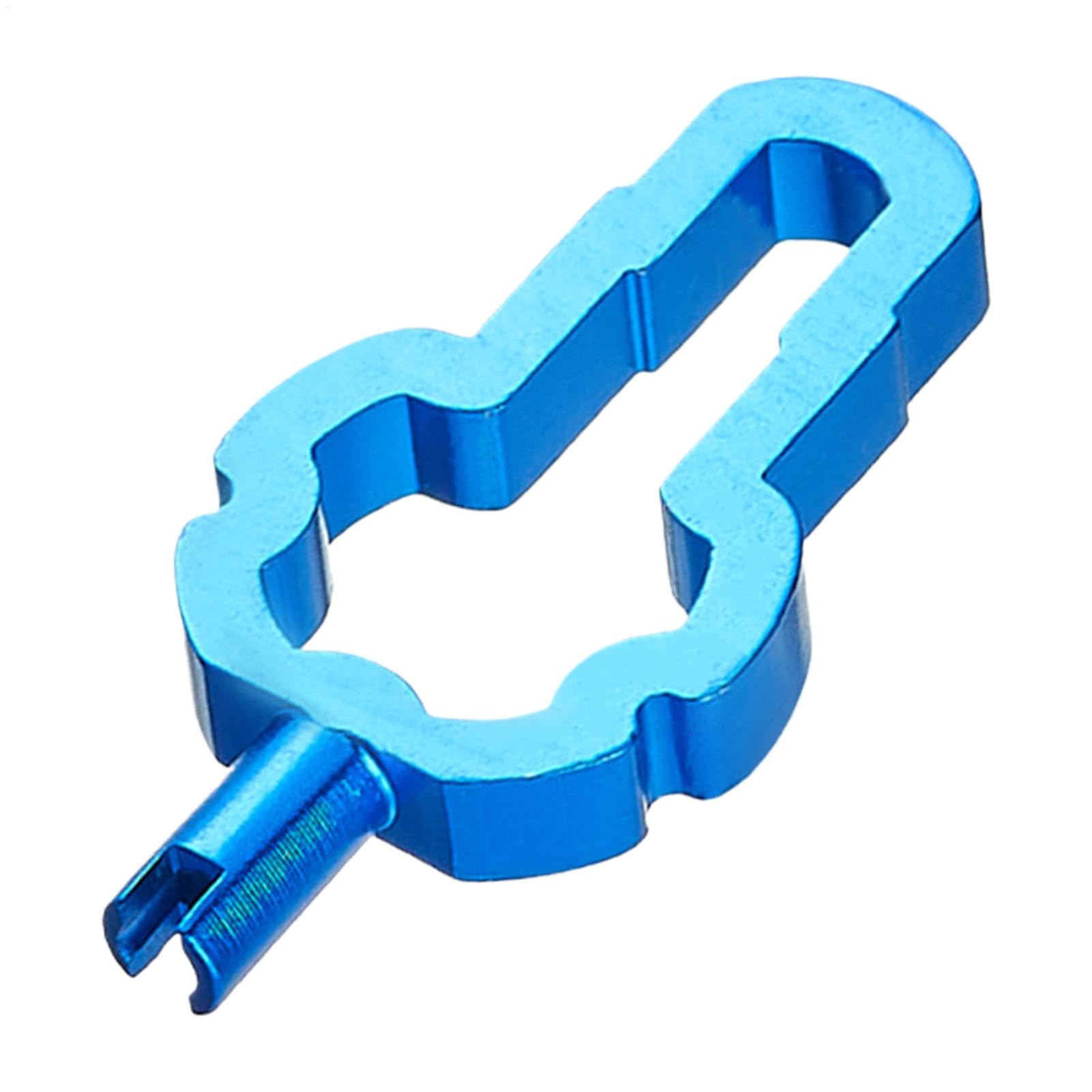 Bike Valve Core Removal Tool, Valve Core Removal Tool, Multifunctional Aluminum Alloy Spanner Wrench, Valve Core Tool Valve Removal Tool, Core Removal Tool Hand Tools For Standard Valve Cores