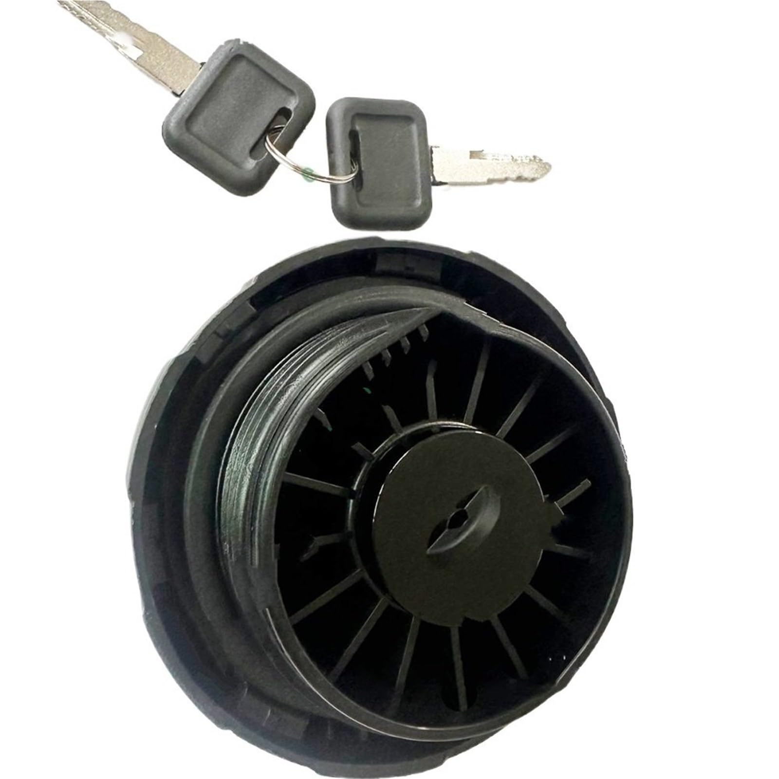 Tappo Carburante Parti del trattore Adatto per Volvo 25378014 Tappo serbatoio carburante con chiavi Tappo serbatoio Tappo serbatoio
