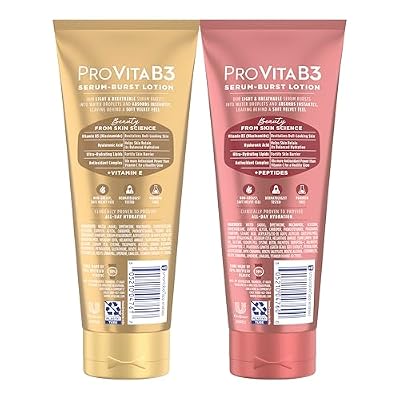 Vaseline Pro VitaB3 Skin Care Serum Burst for Healthy, Glowing Skin Luminous Glow & Supple & Soft 10x Antioxidant Power of Vitamin C with Vitamin B3, Hyaluronic Acid 7.5 fl oz 2Pk