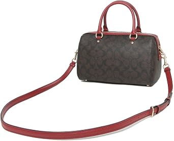 Coach F83607 Shoulder Bag, Signature Rowan Satchel, Women’s, Outlet, Designer