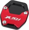 Stand Accessories Motorcycle Kickstand Side Stand Pad Accessories For H-onda X-ADV750 XADV 750 NC750X NC 750X 2021-2023(Red2)