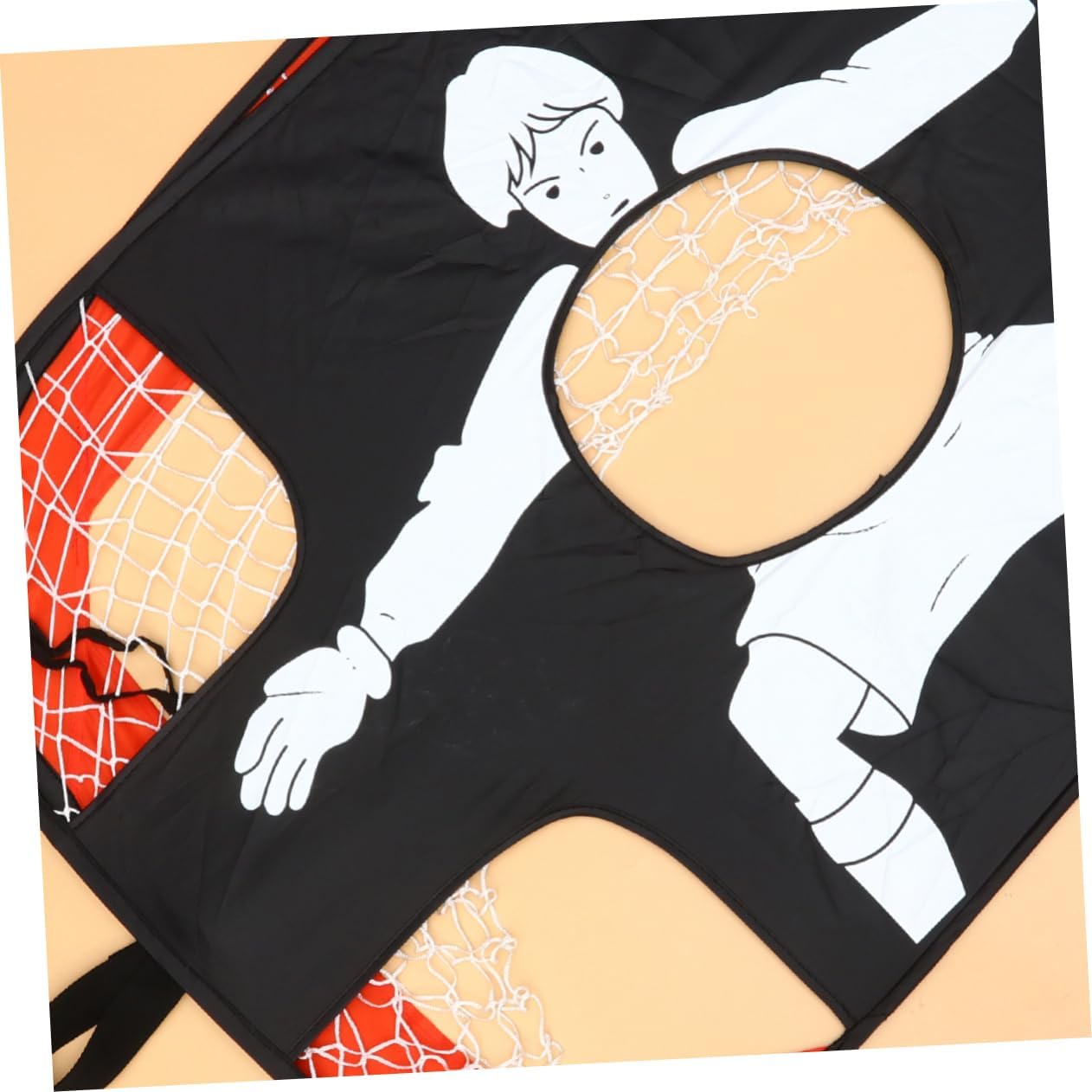 Portable Football Goal for Boys and Girls Soccer Net Easy to Clean Practice Improve Skills Folding Storage