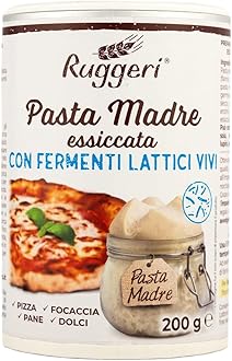 Ruggeri - Italian Dry Mother Yeast | Dried Wheat Sourdough with Yeast - Bread | Bakery - Tin 200g