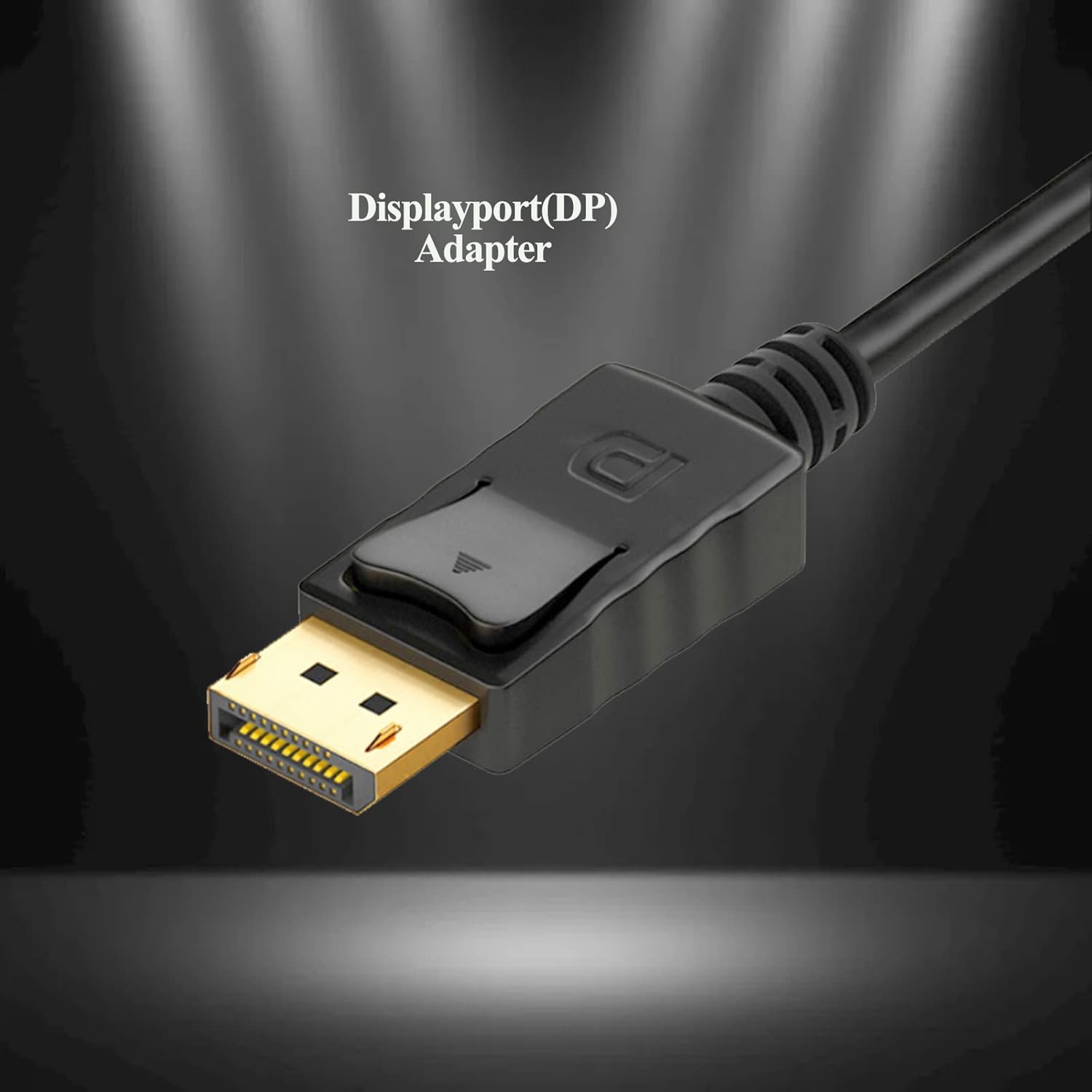DisplayPort to VGA Adapter, Gold Plated Display Port Converter (Male to Female) for DisplayPort Enabled Desktops and Laptops to VGA Converter Connect Displays… (10Pack, DP)