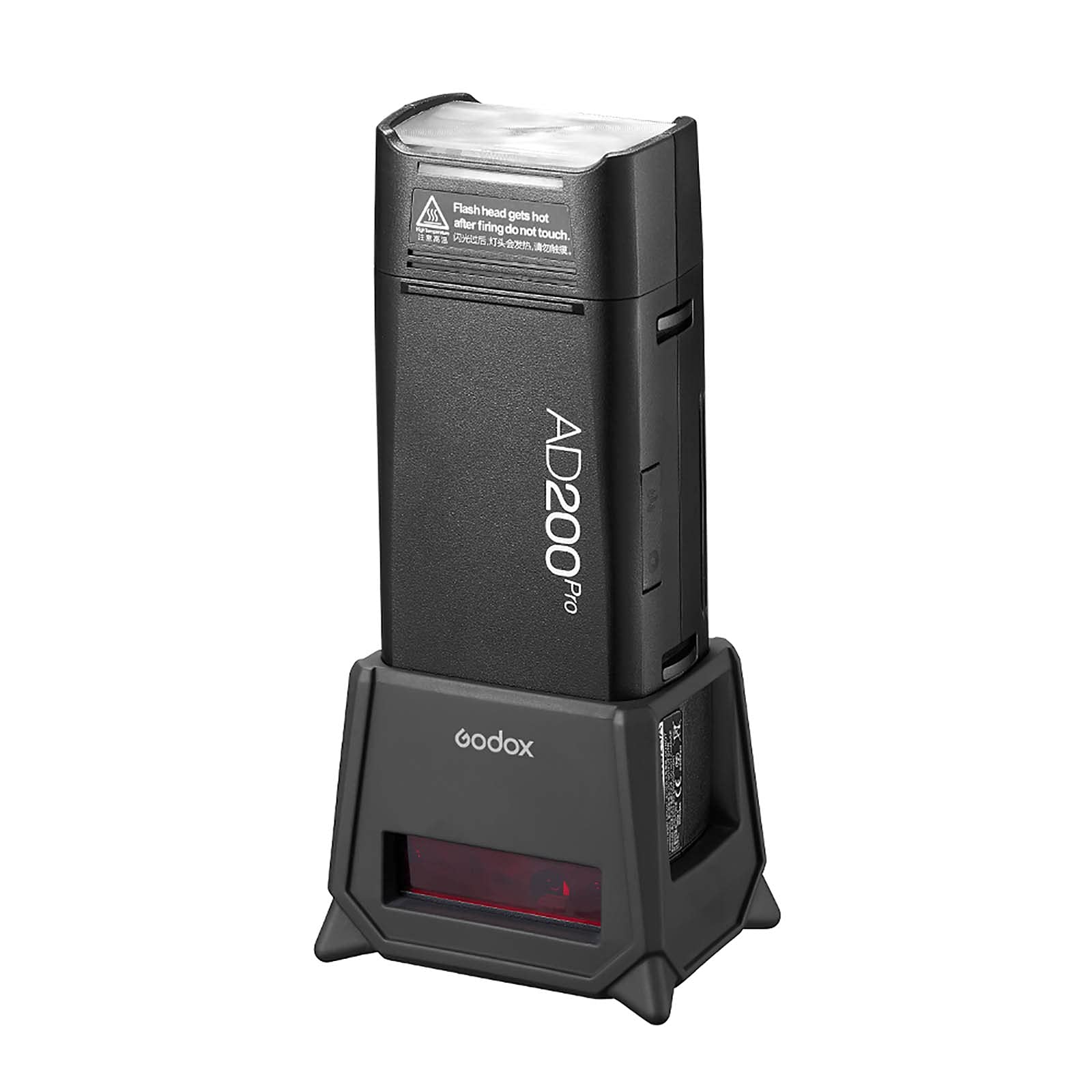 GODOX AD200PRO-PC Silikon Fender & Schutzhülle für AD200Pro, AD200Pro II, AD200 Pro II Blitz – Bildschirmschutz