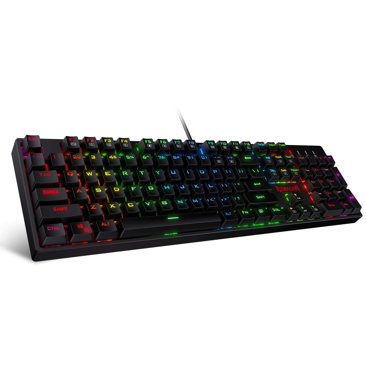 See full amazon price history chart for (Refurbished) Redragon SURARA K582 RGB LED Backlit Wired Mechanical Gaming Keyboard with 104 Keys-Linear and Quiet - Red Switch (Refurbished) Redragon SURARA K582 RGB LED Backlit Wired Mechanical Gaming Keyboard with 104 Keys-Linear and Quiet - Red Switch (B085HX1PP5) Amazon Price History, Amazon Price Tracker