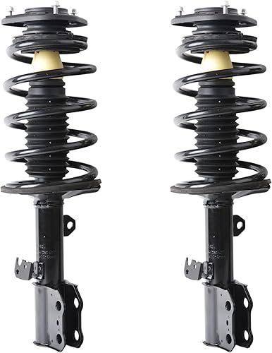 172117 172116 2PCS Soporte de suspensión y muelle helicoidal Reemplazo del lado del conductor y del pasajero para Vibe 2008-2003 1.8 L AWD FWD