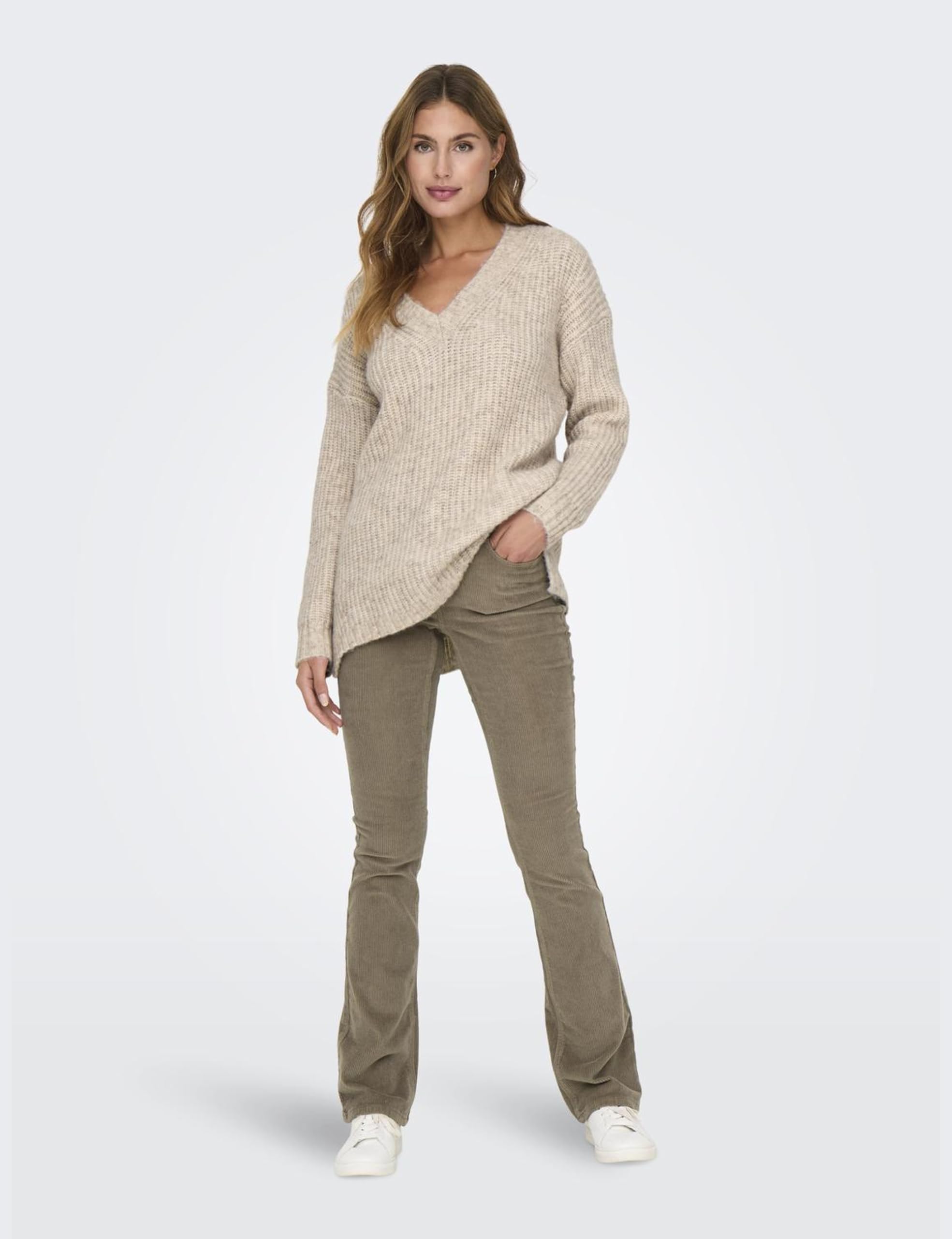 ONLY - Onlmary-Global Mid Cord Flared Pnt Noos, Onlmary-Global Mid Cord Flared Pnt Noos Donna