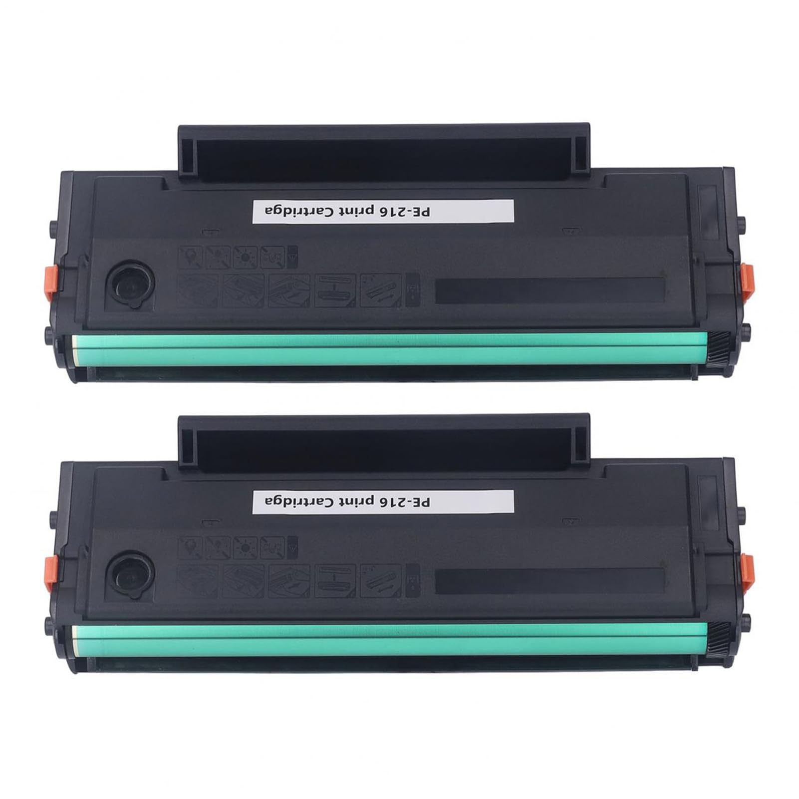 Cartuccia TonerPE‑216 da 2 Pezzi, Cartuccia Toner PE216 Ad Alta Resa Sostitutiva per Pantum P2506 P2506W M6506N M6606
