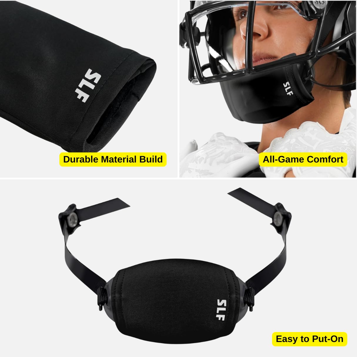chin shield football