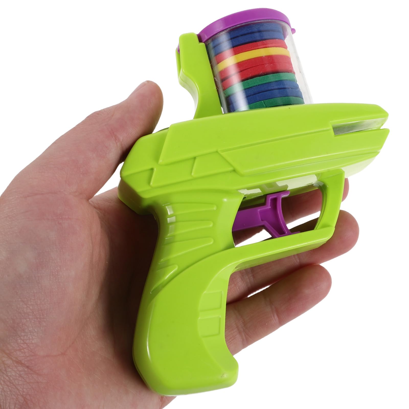 TOYANDONA Juego de 4 Discos voladores de Espuma para niños y niñas, Divertidos platillos voladores para Actividades al Aire Libre, Playa, Patio, jardín, etc. — view 6