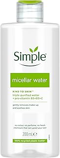 Agua micelar limpiadora Simple Kind To Skin 2...