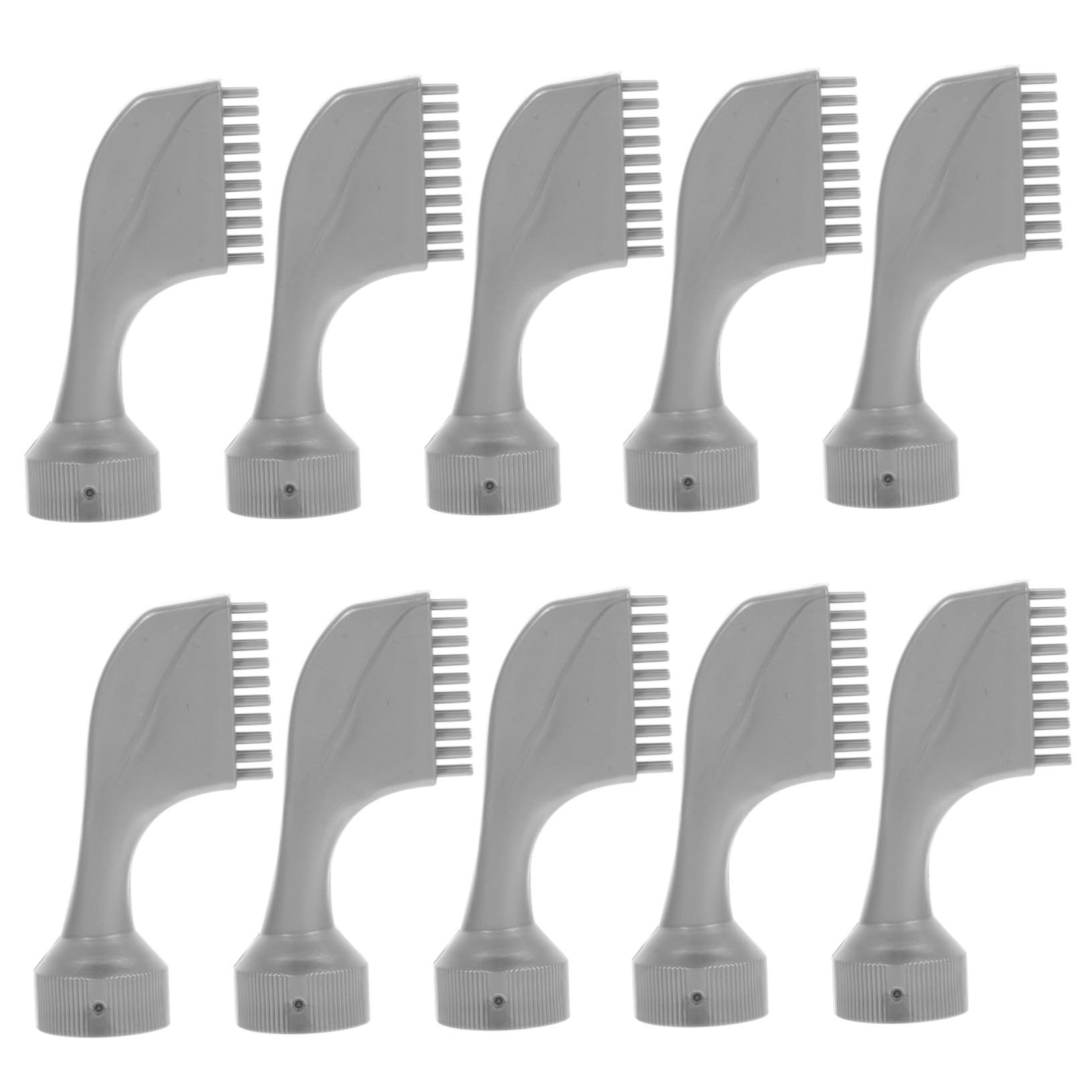 TOVINANNA 10pcs Automatic Cream Dyeing Comb Hair Dye Brush Applicator Professional Salon Tool
