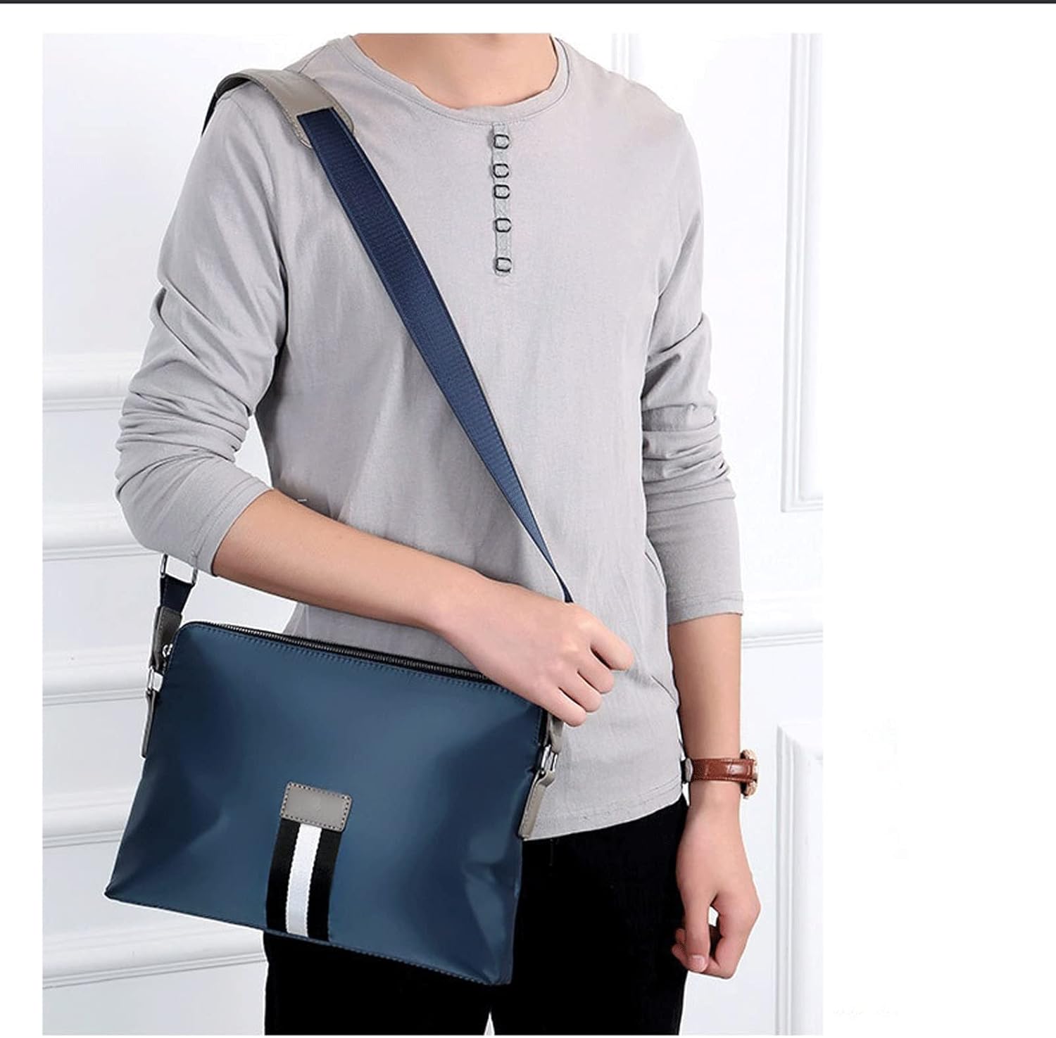 Messenger Bags Men's Bag Waterproof Oxford Shoulder Business Travel