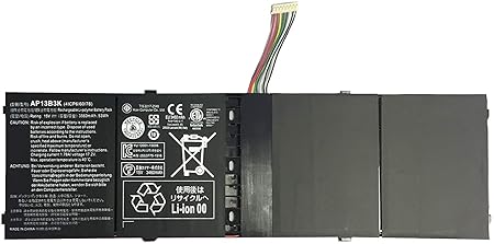 WISTAR AP13B3K Laptop Battery for Acer Aspire V7-481 V7-481G V7-481P V7-481PG V7-482 V7-482P V7-482P-34014G52Tii V7-482PG Battery