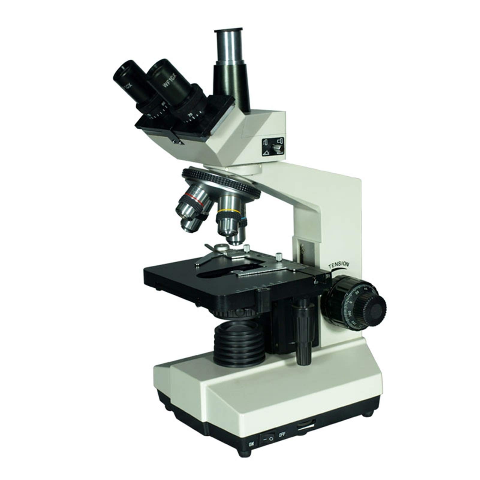Microscopio Digital, Microscopio biológico, LED 1600X trinocular Binocular monocular F/Observación de investigación biológica Laboratorio