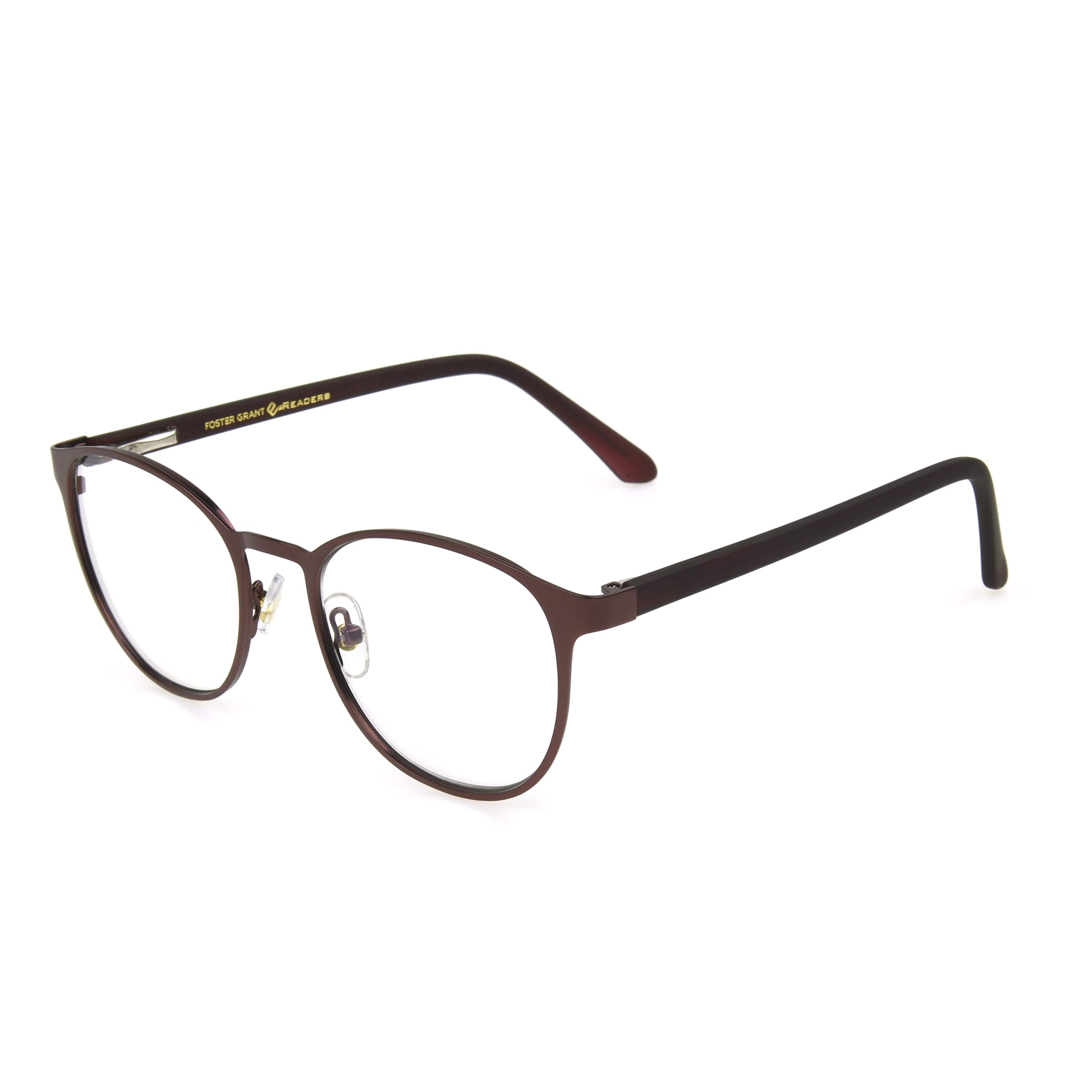 Foster Grant Raynor Reading Glasses Blue Light Round