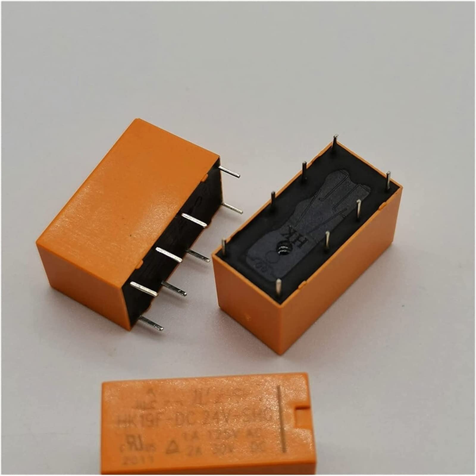 AQHYEBNSR Relay 5pcs DIY hk19f-dc5v-shg hk19f-dc12v-shg hk19f-dc24v-shg 3V for Household appliances 8pin(HK19F-DC12V-SHG)