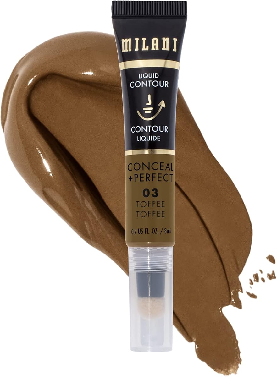 Milani Conceal + Perfect Liquid Contour for Added Definition, Face Lift Collection - Toffee