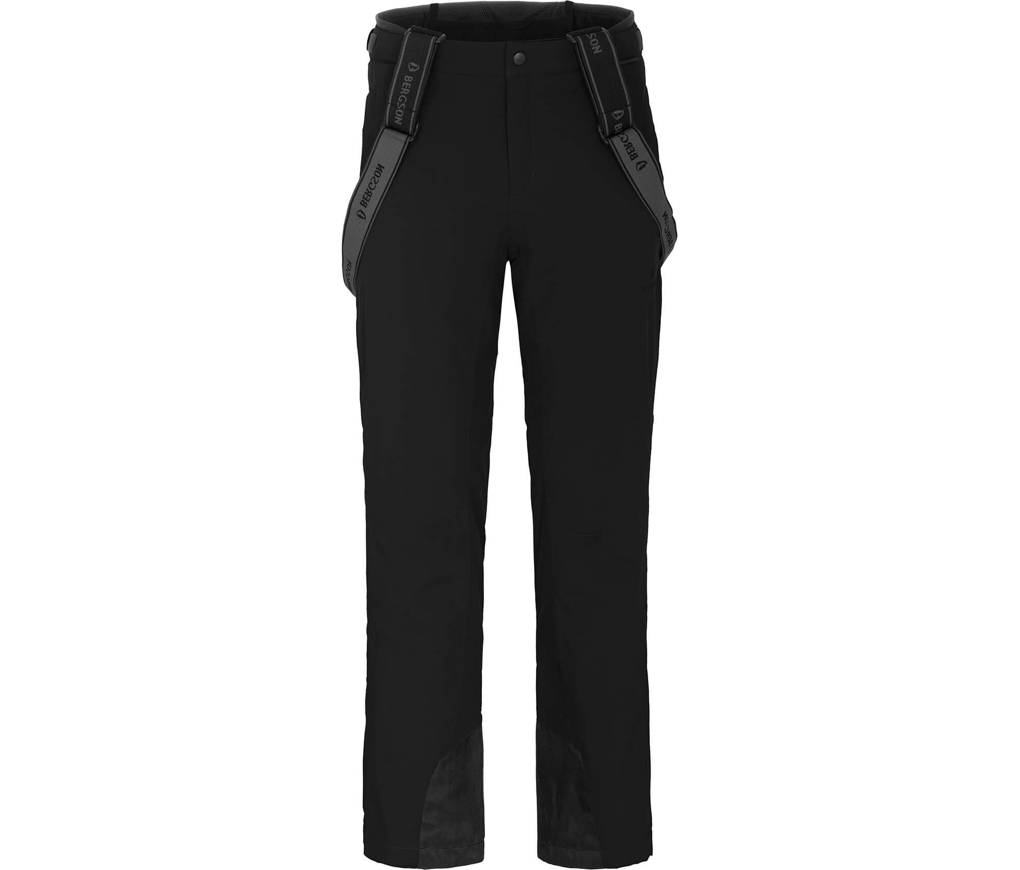 Bergson Flex | Herren Skihose, wattiert, bielastisch, 20000 mm Wassersäule - Normal-/Kurz-/Langgrößen, wasserdicht (20.000 mm) & verschweißte Nähte, Winddicht & atmungsaktiv (20.000 g/m²), warm watti