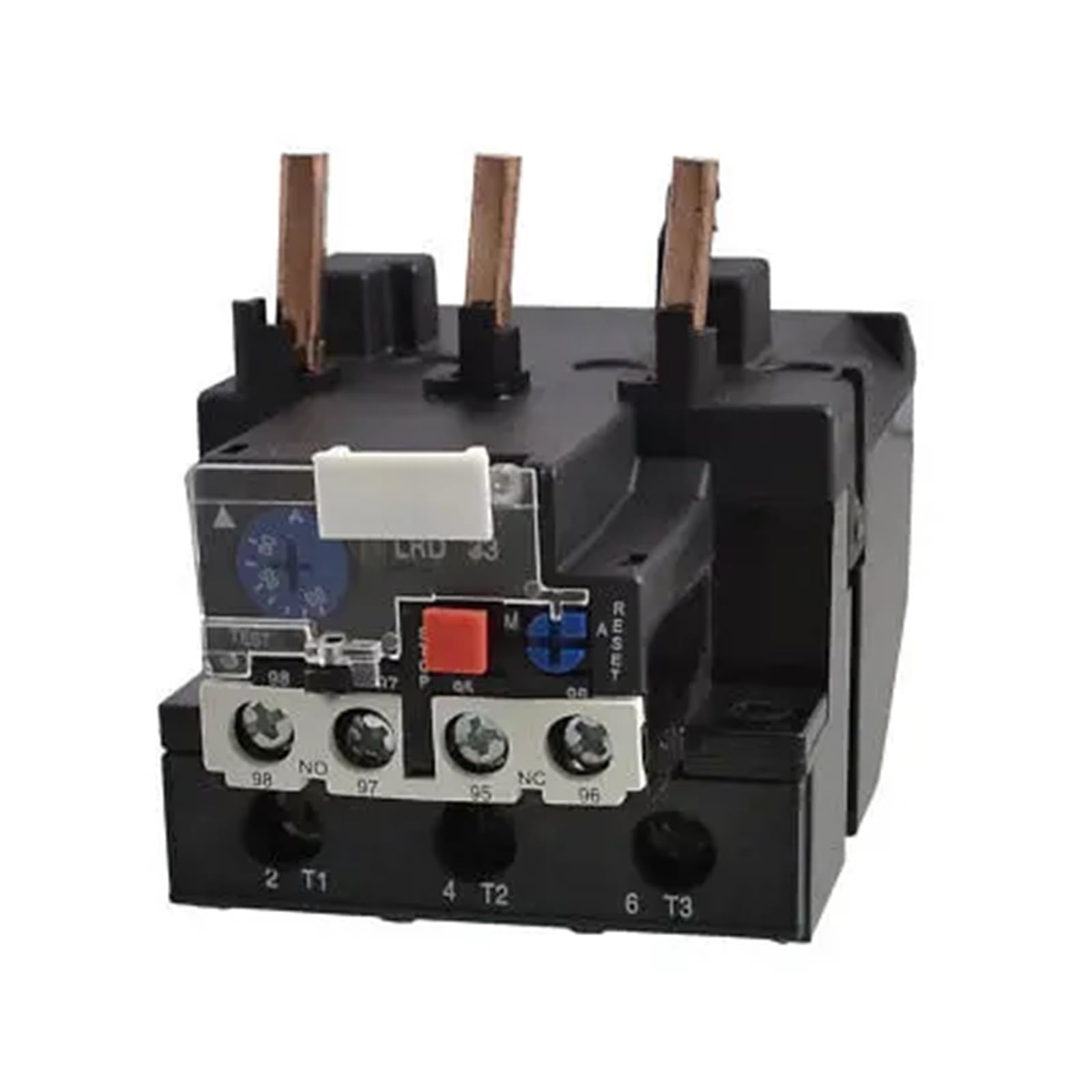 JR28-40 93Amp 80-93A Relé de sobrecarga térmica ajustable 1NO 1NC