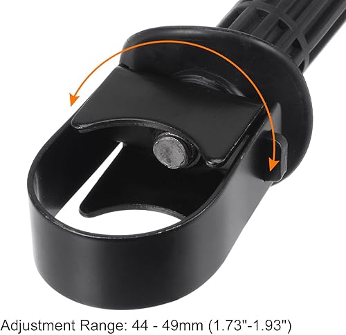 Miniatura 3 de uxcell Mango lateral ajustable con revestimiento de goma para taladro delantero 0810 martillo eléctrico 2 unids