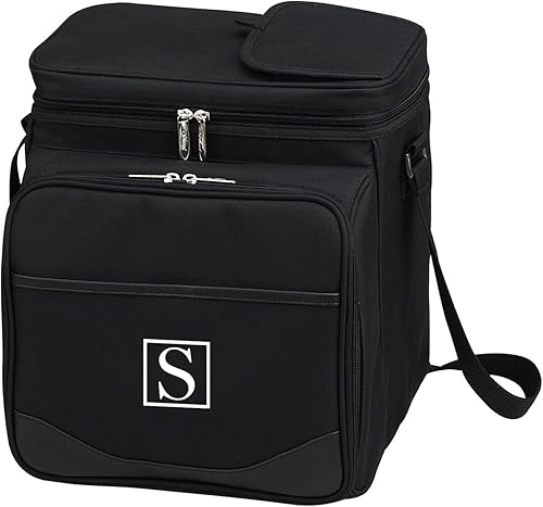 Miniatura 7 de Picnic at Ascot Cesta de picnic aislada con monograma personalizada equipada con servicio para 2 diseñados, ensamblados y aprobados de calidad en