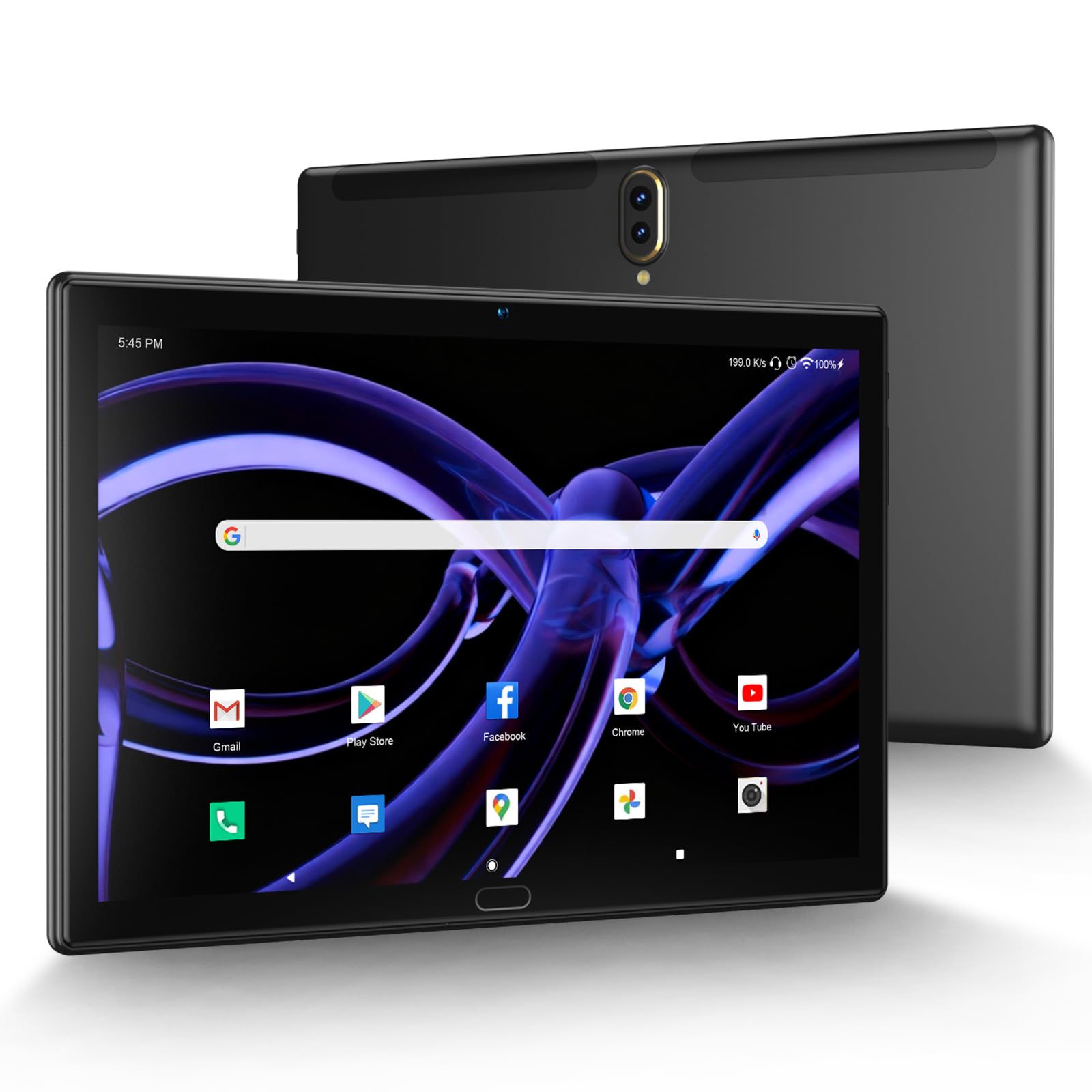 tablet, 10 inch Android Tablet with 128GB ROM, 16GB RAM (up to 2TB), Octa-Core Processor, 5G WiFi Tablet, with Keyboard and Mouse Case, 13MP+8MP Camera, IPS Battery with Screen-image-41