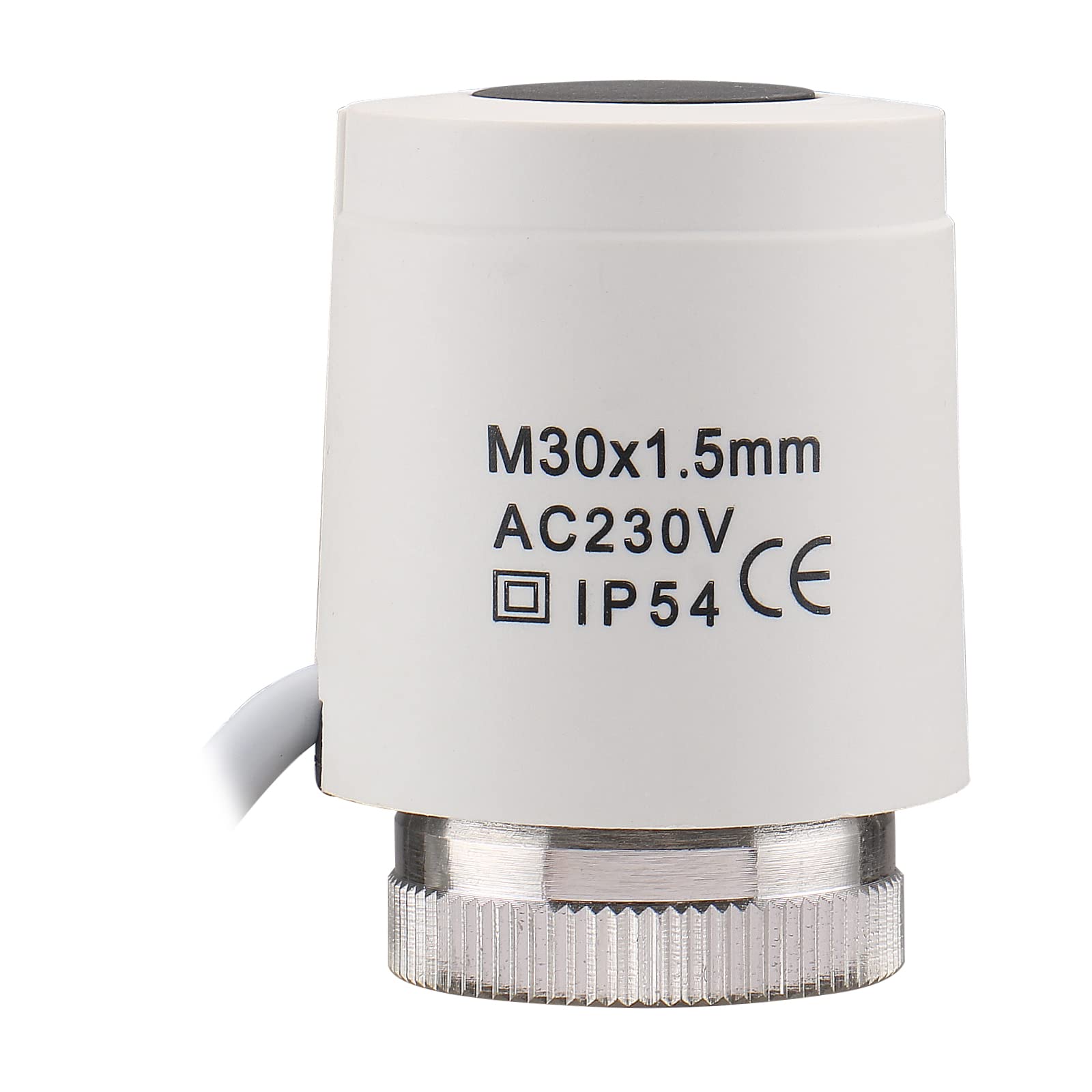 Attuatori Riscaldamento A Pavimento 230V NC - 8 Pezzi M30x1,5mm, Per Distributori Circuito
