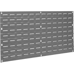 Panel De Acero Akro-mils 30136 apersianado Panel de acero para montaje akrobins, 91.44 cm W por 19 pulgadas H, gris