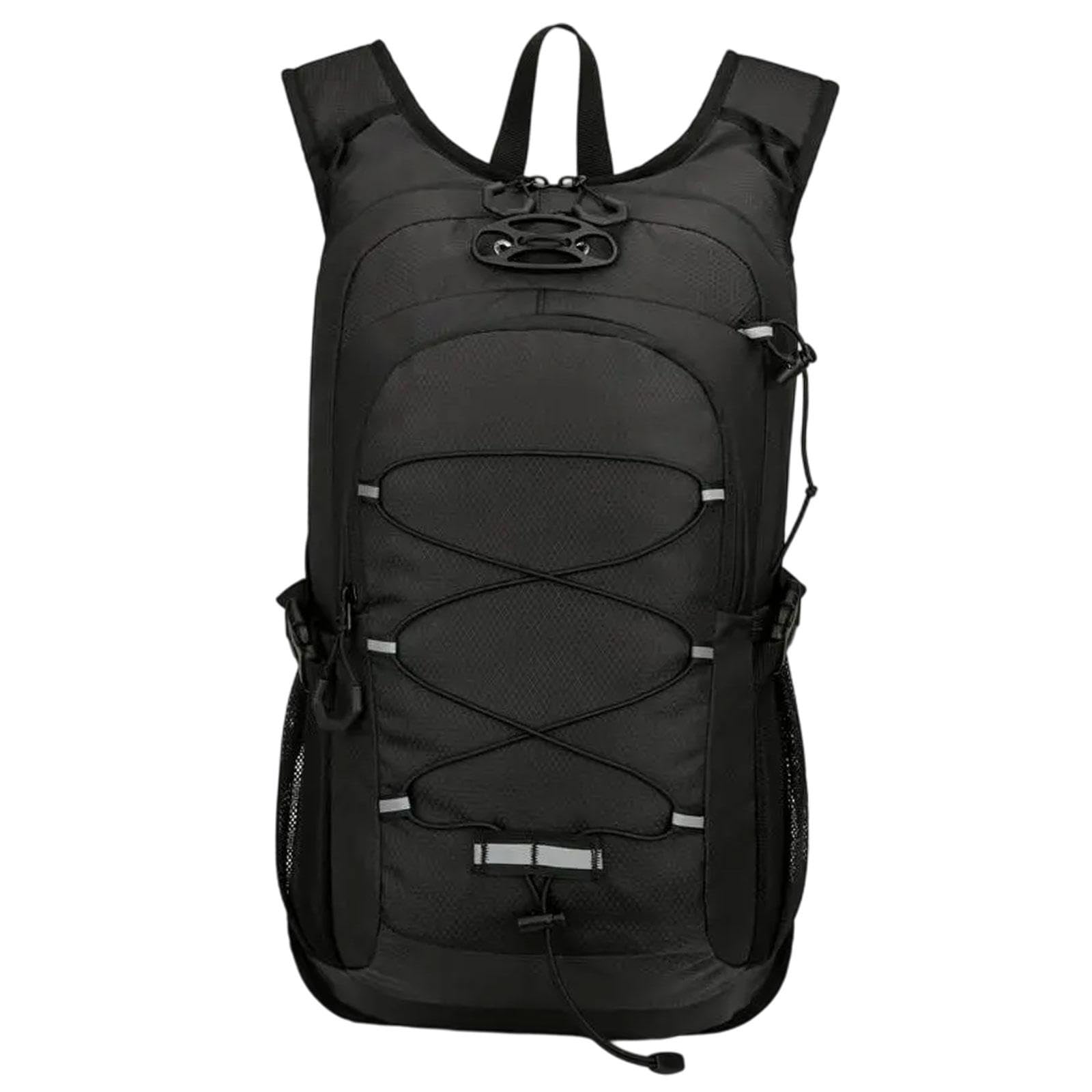 TRENDYNEST Hiking Rucksack Sports Hydration Backpack for Camping Mountaineering Black-image-18