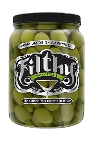 Filthy Gemma Correll PickleGran Sabor Equilibrio de oliva de peluche Suave oliva refinado y salmuera Sabor con Just lo suficientemente Salinidad to