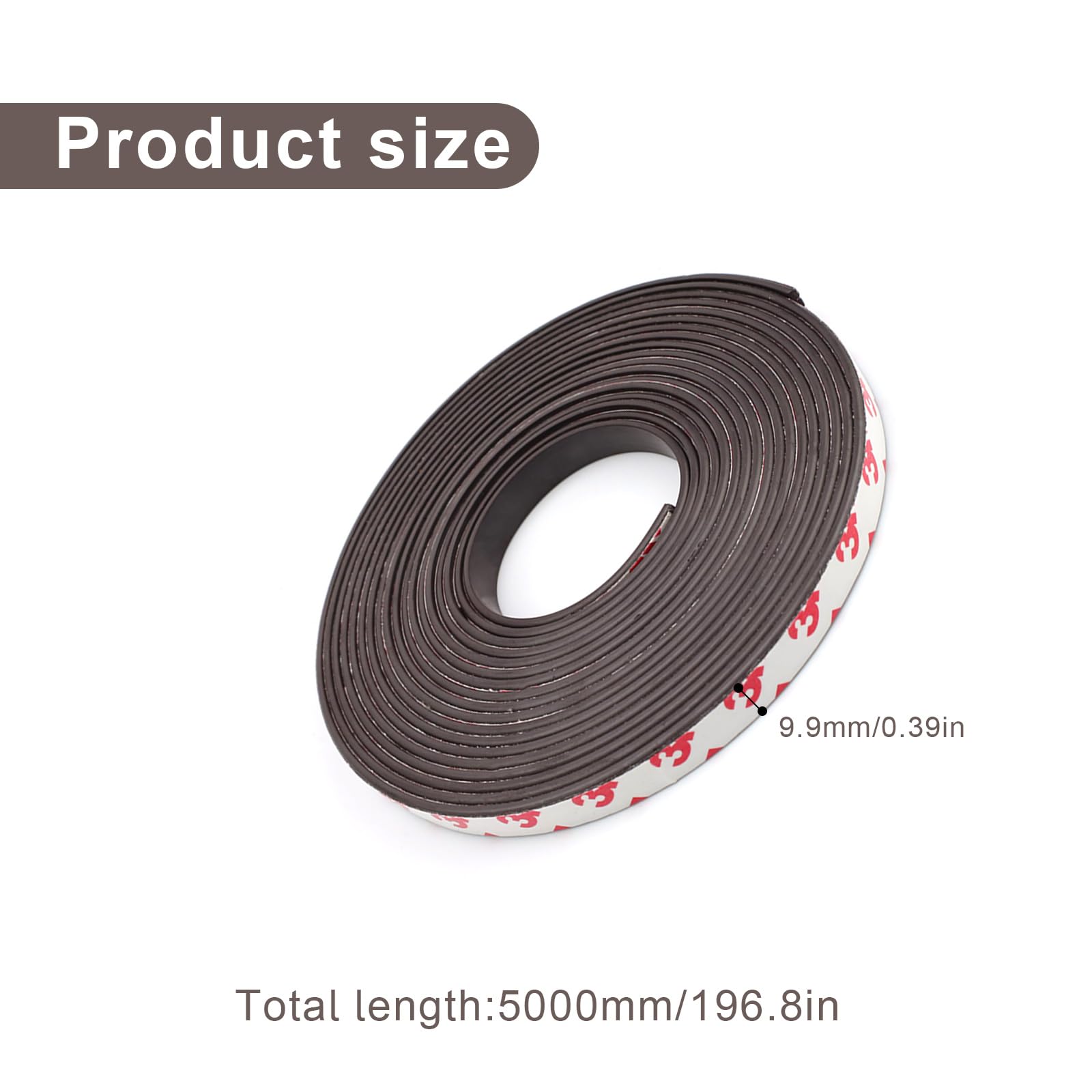 OfficeTree Bande Magnetique Adhesive 10 m - Bande Aimantée Autocollante OfficeTree Bande Magnetique Adhesive 10 m - Bande Aimantée Autocollante